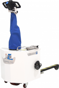 Motorized Tugger with Lifting Hitch