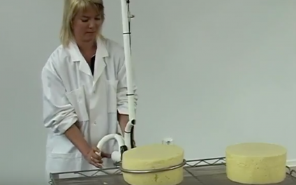 Movomech Mechline Lifting Hygienically Handling Cheese Blocks