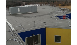 Custom Rooftop Guardrail Systems