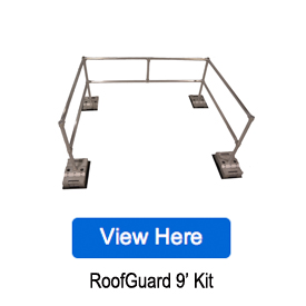 RoofGuard Fall Protection Guardrail