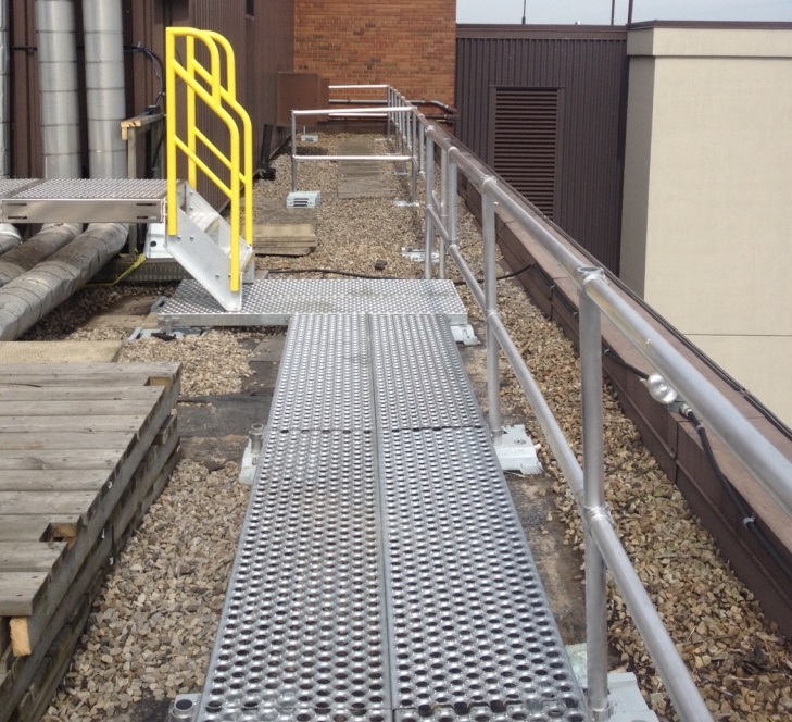 Rooftop obstruction crossover system