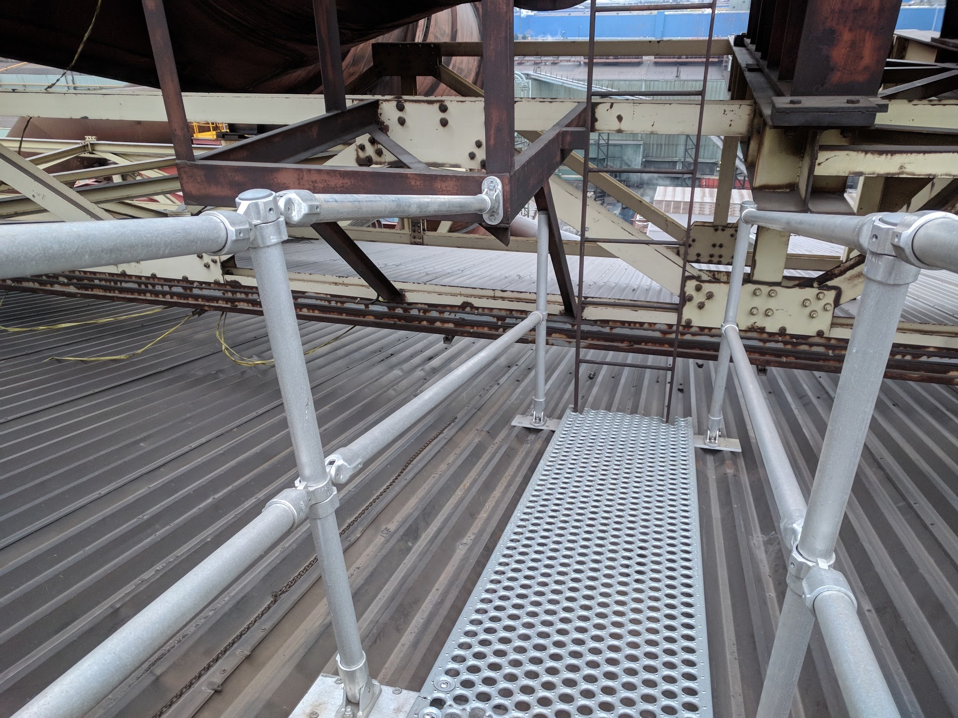 Complete RoofWalk Rooftop Guardrail System Cambridge, Kitchener