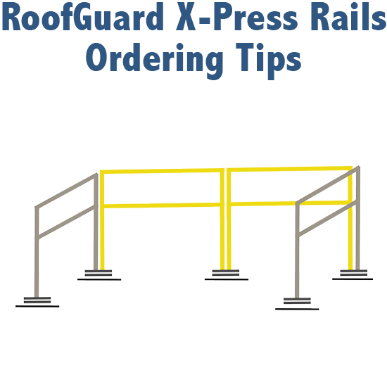 RoofGuard X-Press Rails Ordering Tips