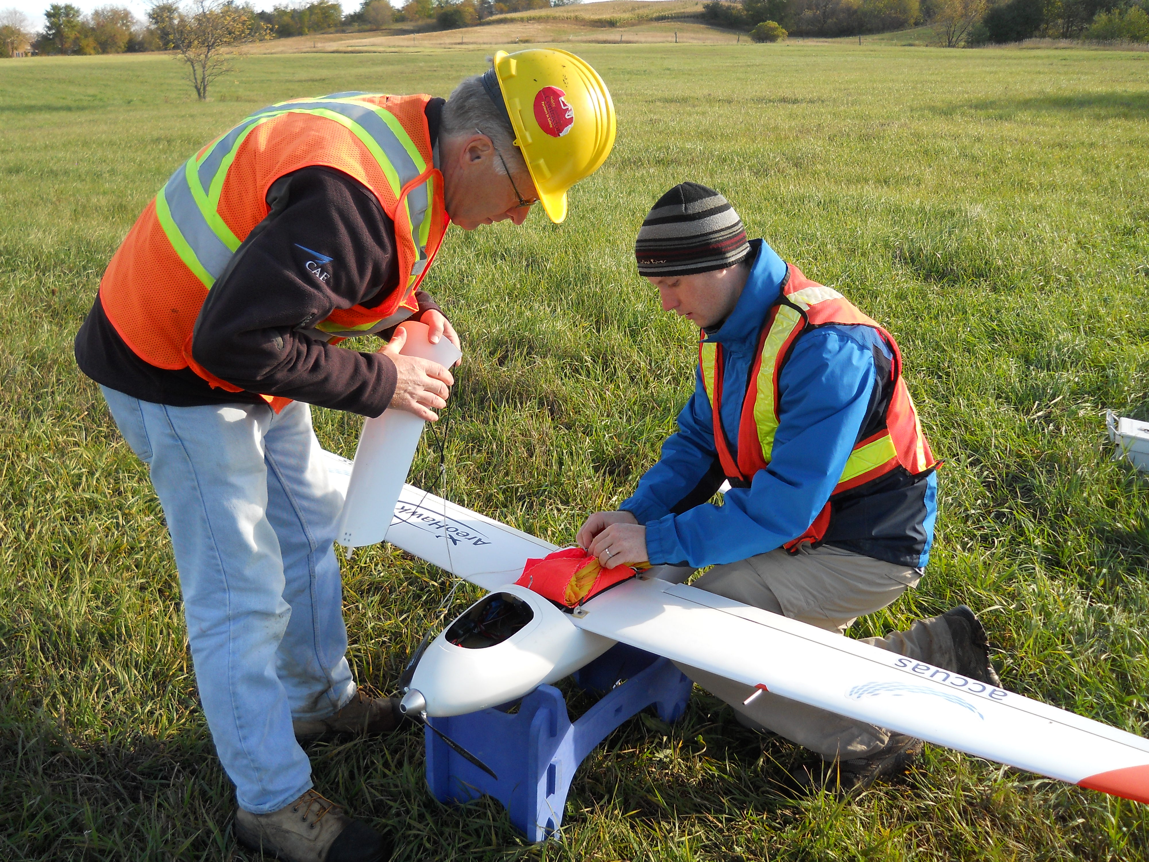 Preparing the UAV for Launch