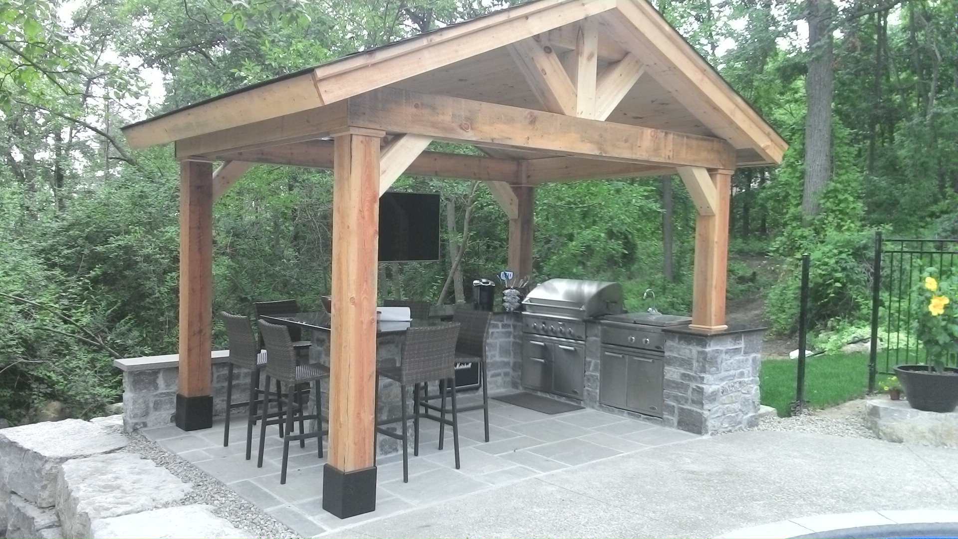 Pavilions, Porches and Gazebos Waterloo, Kitchener, Guelph JWS