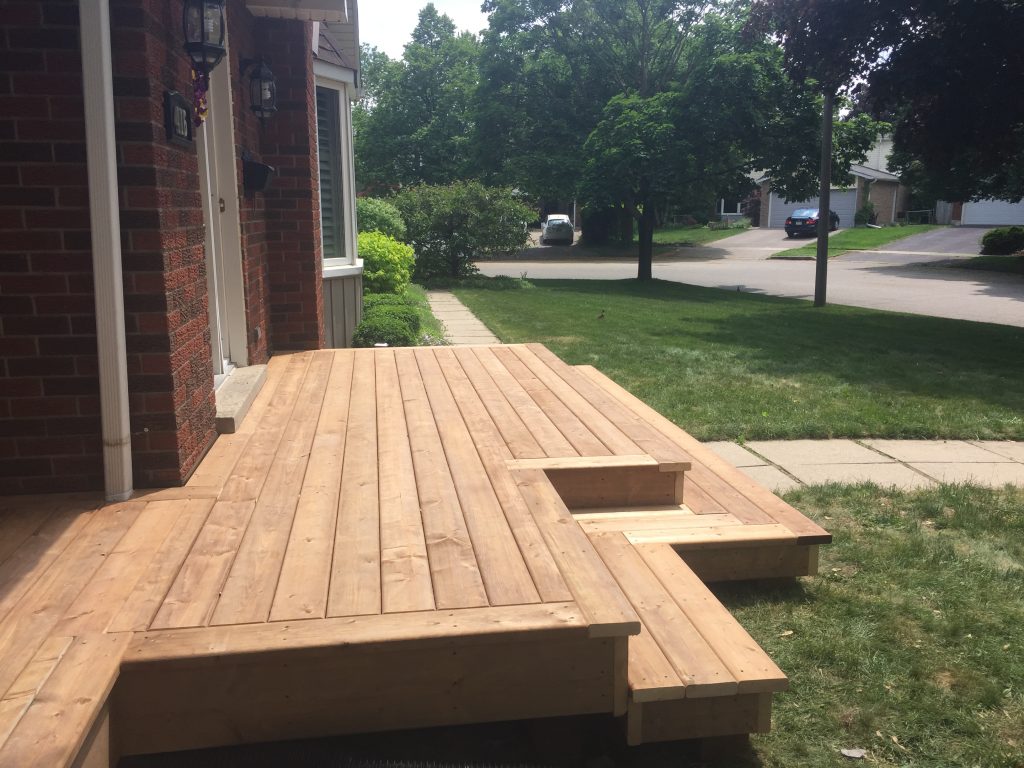 Custom Decks Waterloo, Kitchener, Guelph JWS Woodworking & Design Inc