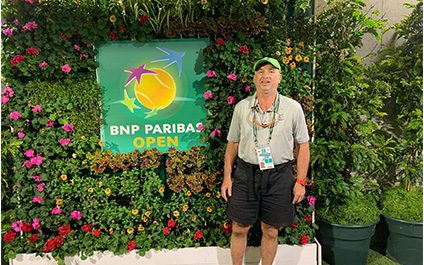 Dr. Anderson Covers BNP Paribas Open!