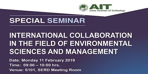 Seminar on International Collaboration in the Field of Environmental Sciences and Management