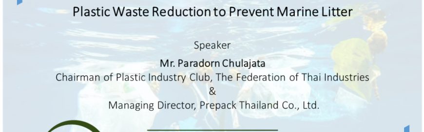 Plastic Waste Reduction to Prevent Marine Litter