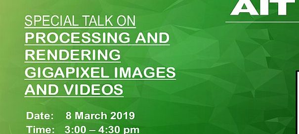 Talk on Processing and Rendering Gigapixel Images and Videos