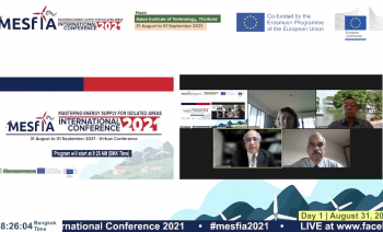 Research and Technologies from Asia and Europe Shared at MESfIA 2021 to Advance Energy Supply for Isolated Areas