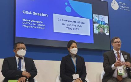 AIT at COP26 Highlighting Water-Centric Climate Adaptation