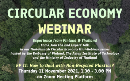 Invitation to the Circular Economy Webinar Episode II: How to Deal with Non-Recycled Plastics?