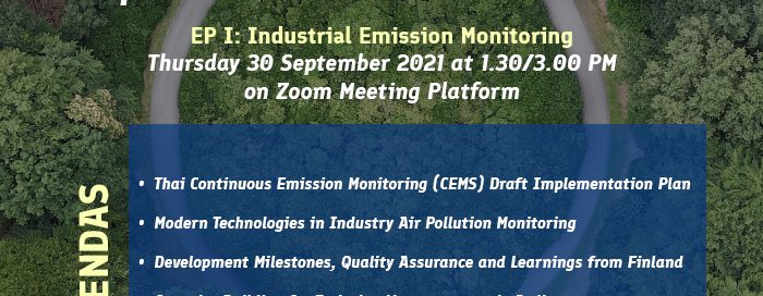Invitation to the Circular Economy Webinar Episode 1: Industrial Emission Monitoring