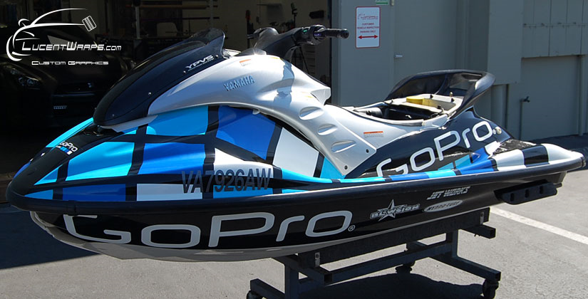 sea-doo wrap, jet ski wrap, water craft wrap