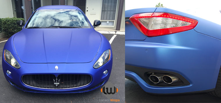 car wraps, vehicle wraps, color change wrap, custom wraps, Maserati wrap