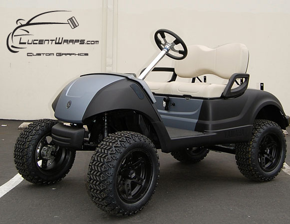 golf cart wrap, golf cart graphics, golf cart decals