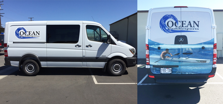 van wrap, partial wrap, partial van wrap, vehicle decals, fleet graphics