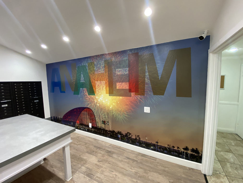 Mail Room Wall Wrap