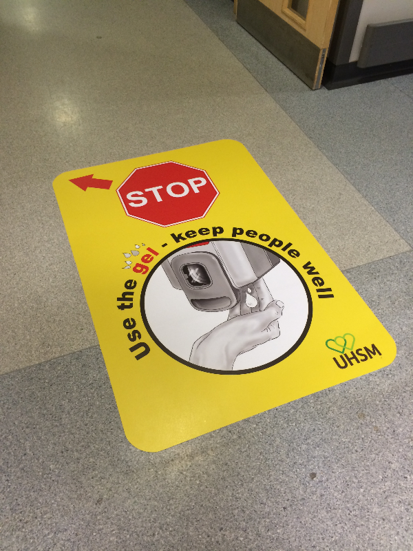 Healthcare Floor Graphics