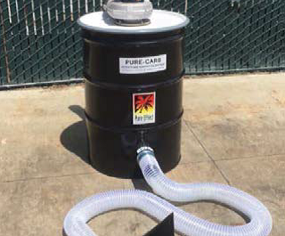 Using Carbon Drum Vessels for VOC Odors