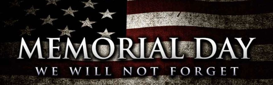 Memorial Day Closure