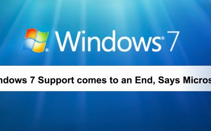 Windows 7 Support comes to an End, Says Microsoft
