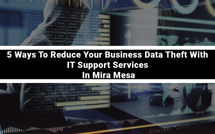 5 Ways To Reduce Your Business Data Theft With IT Support Services In Mira Mesa
