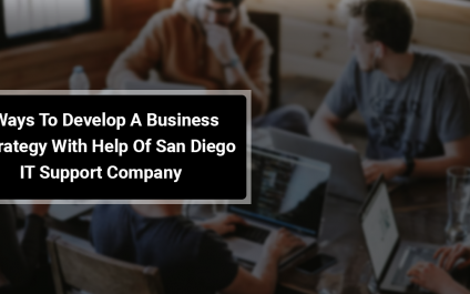 5 Ways To Develop A Business IT Strategy With Help Of San Diego IT Support Company