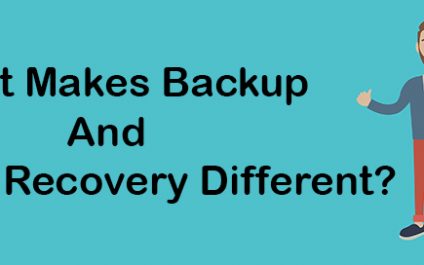 What Makes Backup And Disaster Recovery Different?