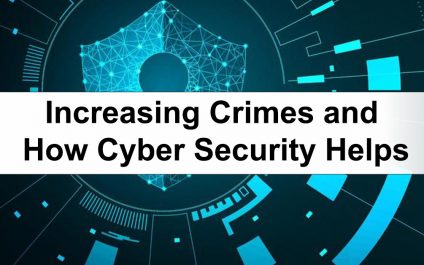 Increasing Crimes and How Cyber Security Helps