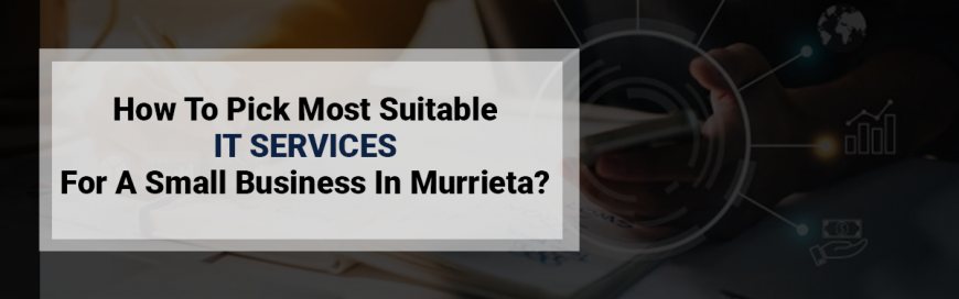 How To Pick Most Suitable IT Services For A Small Business In Murrieta?