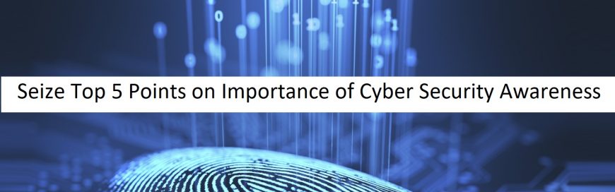 Seize Top 5 Points on Importance of Cyber Security Awareness