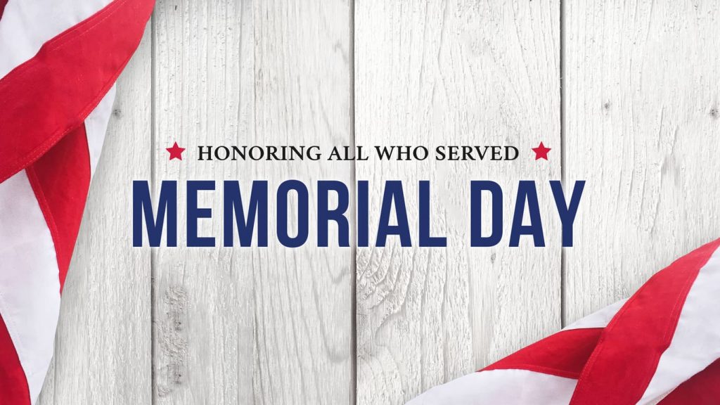 Memorial Day Office Closing. Chadds Ford, Atlantic City, Lancaster
