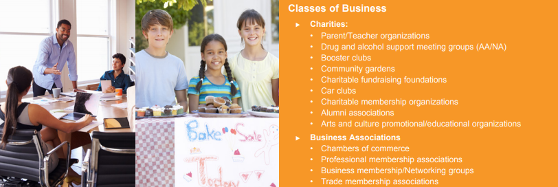 Charities and Business Associations