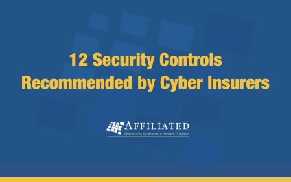 12 Security Controls Recommended  by Cyber Insurers