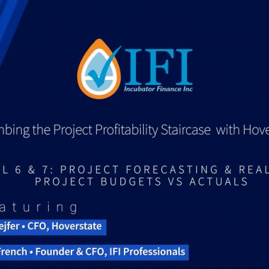 Climbing the Project Profitability Staircase with Hoverstate - Level 6 & 7 - Project Forecasting & Real-Time Project Budgets vs. Actuals