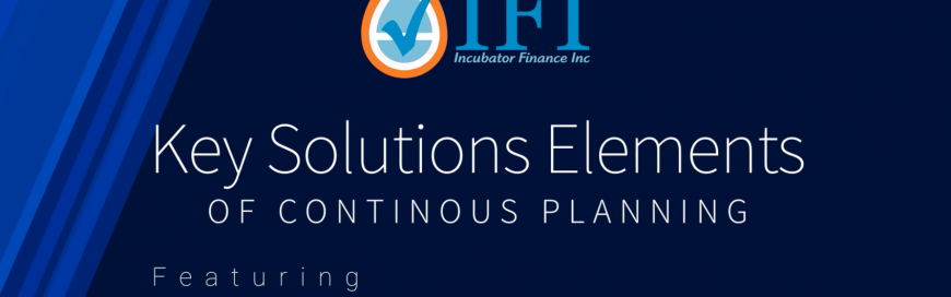 Key Solutions Elements of Continuous Planning with Envoy
