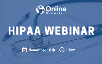 HIPAA Webinar – November 10