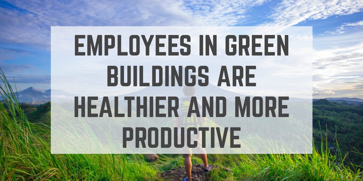 Employees in Green Buildings are Healthier and More Productive