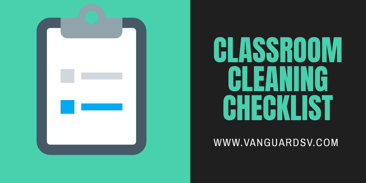 Classroom Cleaning Checklist