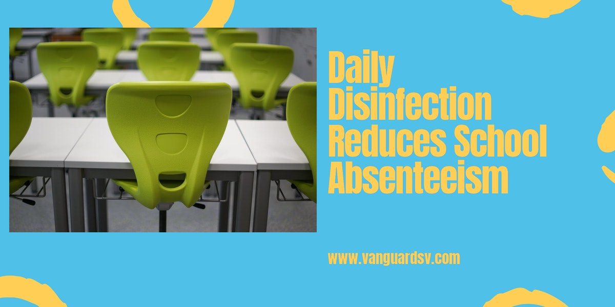 Daily Disinfection Reduces School Absenteeism