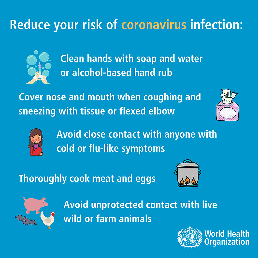 Reduce Your Risk of Coronavirus Infection