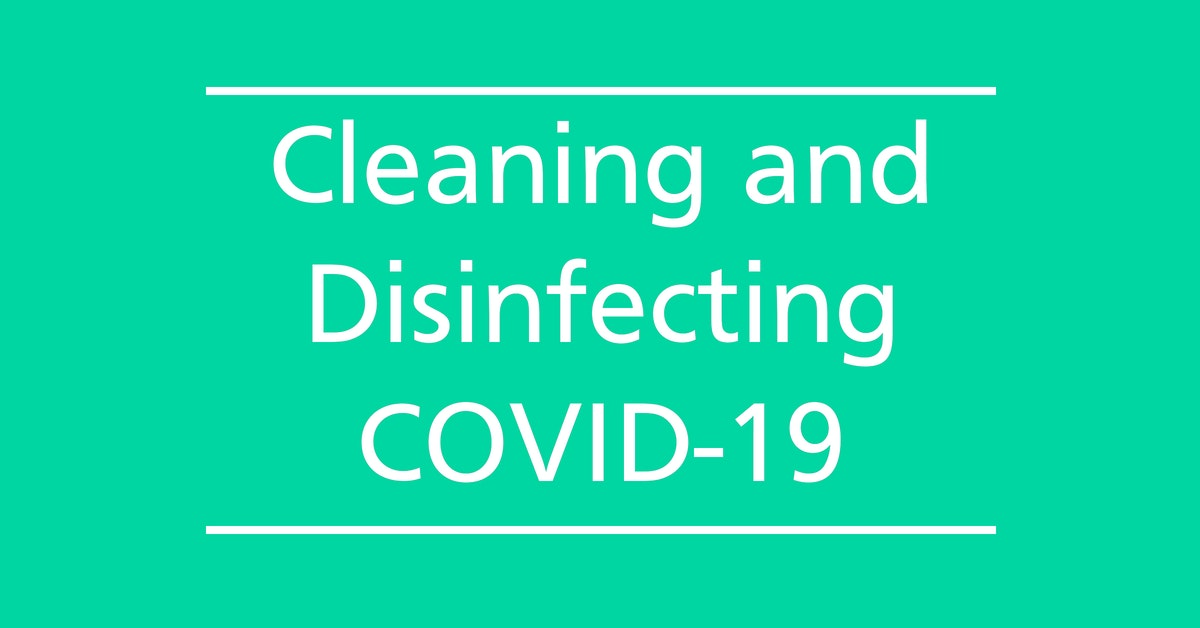 Cleaning and Disinfecting COVID-19 - Palmdale, Lancaster, Bakersfield, Fresno, Valencia
