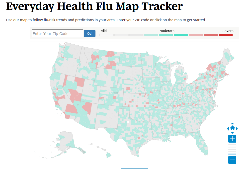 Flu Activity Picking Up in California Counties