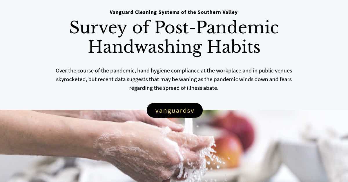 Survey of Post-Pandemic Handwashing Habits