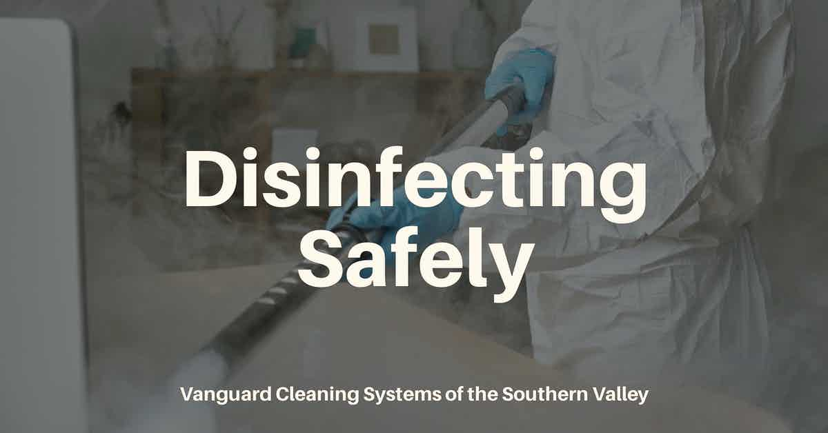 Disinfecting Safely