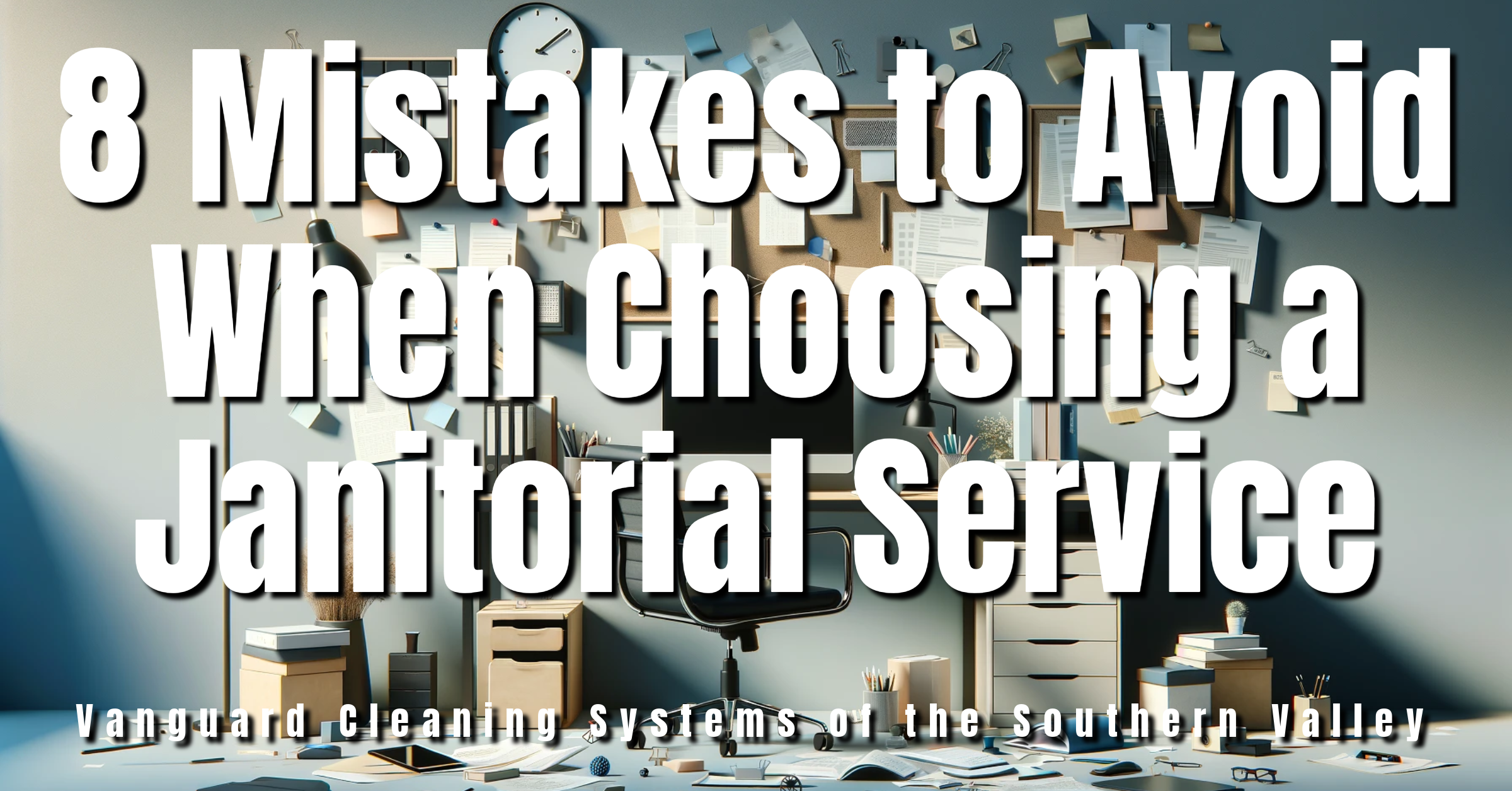 8 Mistakes to Avoid When Choosing a Janitorial Service