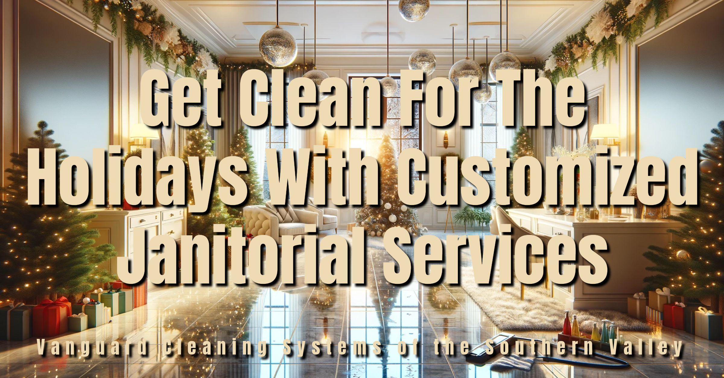 Get Clean For The Holidays With Customized Janitorial Services