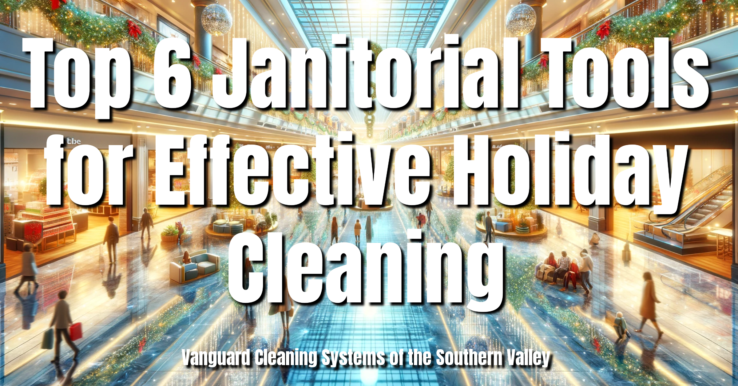 Top 6 Janitorial Tools for Effective Holiday Cleaning